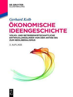 cover image of Ökonomische Ideengeschichte